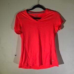 Neon pink workout tee size small